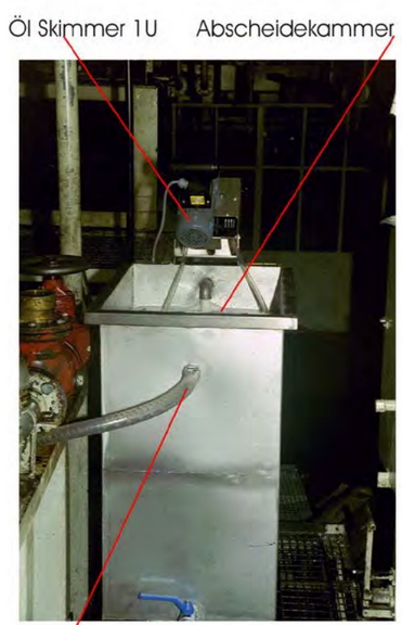 Ölabscheider Skimmtelligent an zentraler Kühlschmierstoffanlage 2