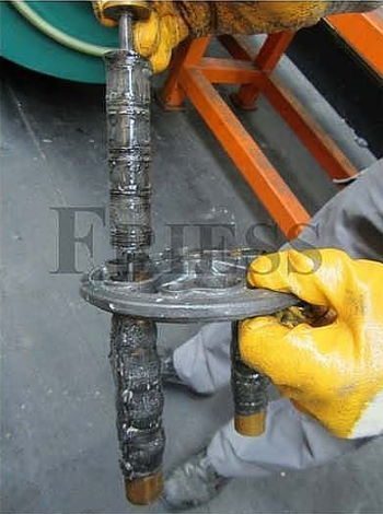 Manyetik filtre çubuklarının karmaşık temizliği